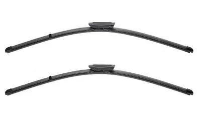 Set stergatoare parbriz VALEO SILENCIO X.TRM FLAT BLADE SET 574365, lungime 600 mm, 450 mm, fara carcasa, cu spoiler