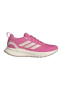 Pantofi Runfalcon 5 cu detalii reflectorizante pentru alergare - Alb/Roz deschis