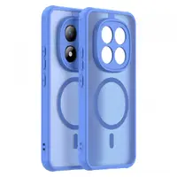 Husa MagSafe pentru Xiaomi Poco M8 Pro / Redmi Note 15 Pro+ 5G, Techsuit, HaloFrost II, Albastra