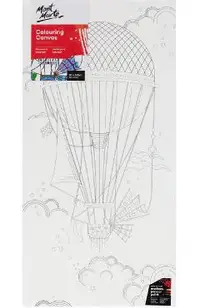 Pictura pe panza canvas. Balon cu aer cald 30 x 60