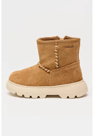 Ghete de piele intoarsa Kiddartah - Maro camel