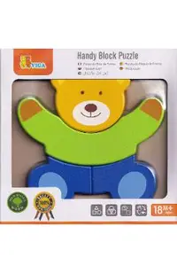Puzzle din lemn: Ursulet
