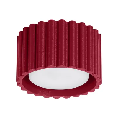 Spot burgundy din metal ø 10 cm Zora – Sollux