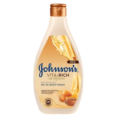 Gel de dus revitalizant Vita-Rich, 400ml, Johnson&Johson