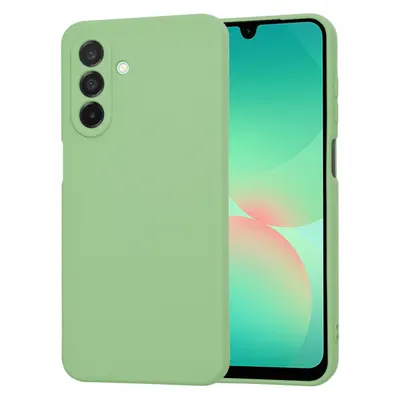 Husa pentru Samsung Galaxy A26 A266, Techsuit, SoftFlex, Verde Deschis