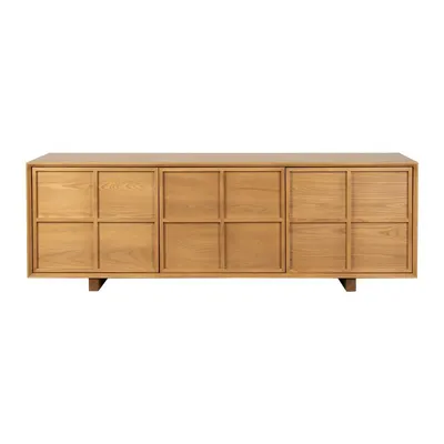 Comodă TV în culoare naturală din lemn de frasin 160x54x42 cm Raster – Zuiver