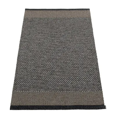 Covor pentru exterior și interior gri antracit 85x160 cm Edit Charcoal – Pappelina