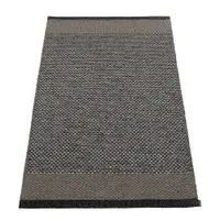 Covor pentru exterior și interior gri antracit 85x160 cm Edit Charcoal – Pappelina
