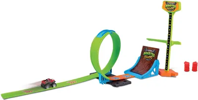 Pista de curse Maisto Cyber Racers - Micro Monster Truck, cu o masina