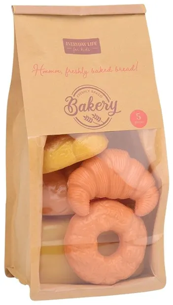 Set de joacă Johntoy - Home and Kitchen, Produse de patiserie, 5 buc