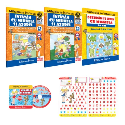 Set activități integrate Mihaela si Azorel Sem I + Sem II, 5-6 ani