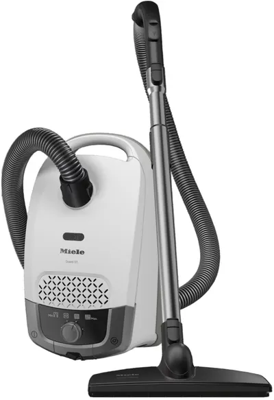 Aspirator cu sac Miele - Guard S1 Parquet Flex, AirClean, Brillant White