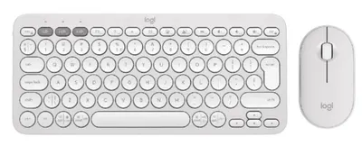 Set tastatură Logitech K380s + mouse Logitech M350s, alb
