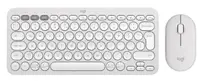 Set tastatură Logitech K380s + mouse Logitech M350s, alb