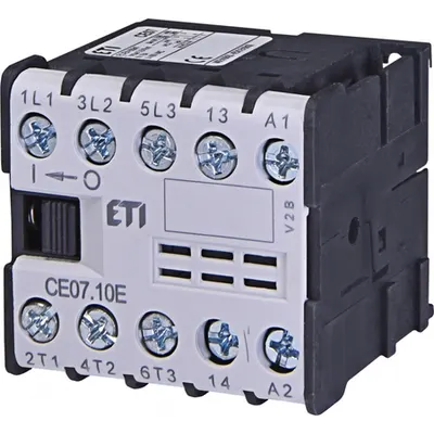 Contactor auxiliar miniatura CE, CAE, CE17 CE07.10-230V-50/60Hz