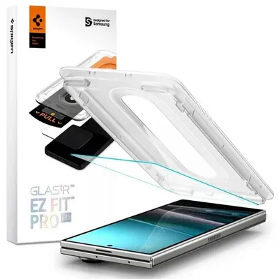 Protector de sticlă Spigen - EZ Fit Pro HD, Galaxy Z Fold 7, transparent