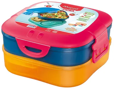 Cutie pentru mâncare Maped Concept Kids - Roz, 1400 ml