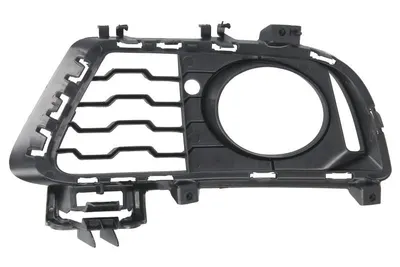 Grila ventilatie bara fata dreapta potrivit BMW 3 GRAN TURISMO F34 2013-2020 - (cu orificii lampa ceata, plastic, negru, pachet M)