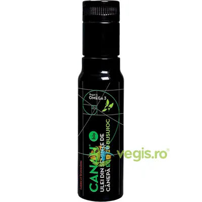Ulei de Canepa Cu Busuioc Ecologic/Bio 100ml