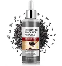 Ser Exfoliant Iluminator cu Apa de Orez Negru si Niacinamide, 100ml