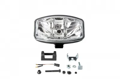Farul universal Dreapta Stanga (dreptunghiular, H7 W5W, 12 24V, latime 247mm, inaltime 141mm, adancime: 109mm, transparent, plastic, negru, Lampi de pozitie)