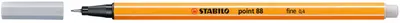 Liner Stabilo Point 88 - gri, 0,4 mm