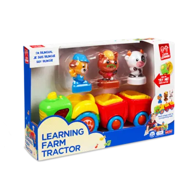 Jucarie interactiva - tractorul vesel