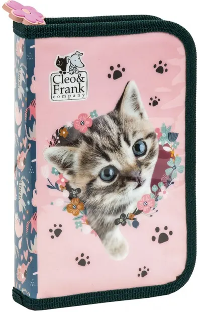 Penar școlar echipat Derform Cleo & Frank 41 - Cu 1 fermoar