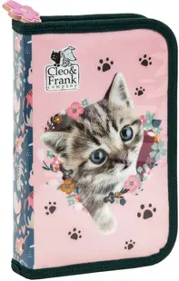 Penar școlar echipat Derform Cleo & Frank 41 - Cu 1 fermoar