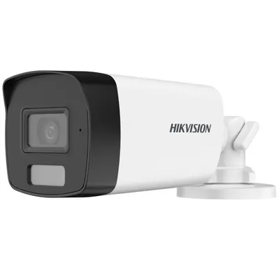 Camera de supraveghere Bullet 4K Hikvision DS-2CE17U0T-LF(2.8MM), lentila fixa 2.8mm, iluminare min: 0.01 Lux @ (F1.6, AGC ON)
