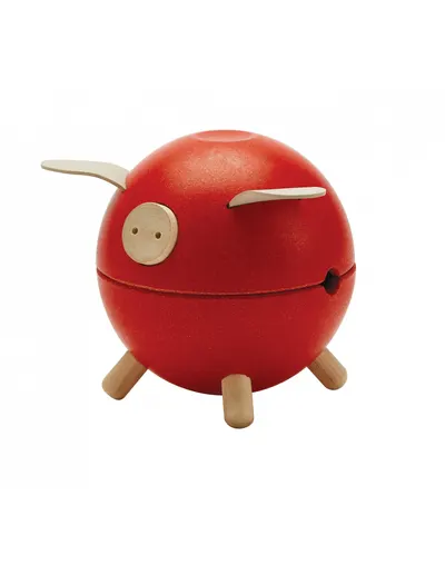Pusculita - Piggy Bank - Rosu