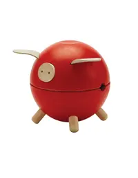 Pusculita - Piggy Bank - Rosu
