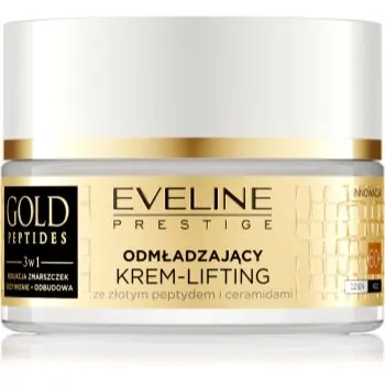 Eveline Cosmetics Gold Peptides crema intensiva pentru lifting 60+