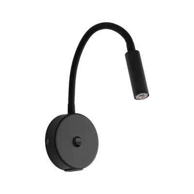 TK LIGHTING Aplica de perete+USB LAGOS 10200 1XG9 negru