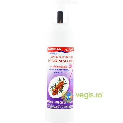 Lapte Nutritiv de Maini si Corp cu Ulei de Catina 200ml