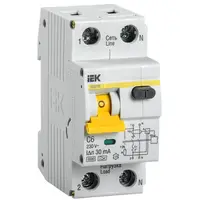Bipolara cu protectie diferentiala RCBO AVDT 32 C6