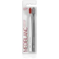 MEDIBLANC 5490 Ultra Soft periuțe de dinți ultra moale White, Grey 2 buc