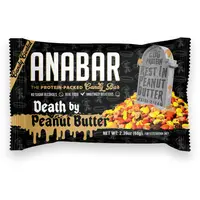 Baton Proteic cu Aroma de Bomboane cu Unt de Arahide 68g
