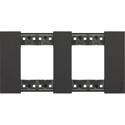 Rama ornament 4M (2+2) Bticino Living Now KA4802M2KG, negru