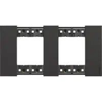 Rama ornament 4M (2+2) Bticino Living Now KA4802M2KG, negru