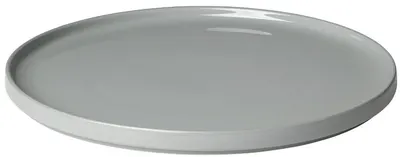 Farfurie mare Blomus - Pilar, 32 cm, gri deschis