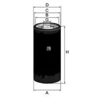 Filtru ulei SOFIMA S 3292 R