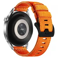 Curea Techsuit W070 pentru Samsung Galaxy Watch / Huawei Watch Series, 22mm, Portocalie