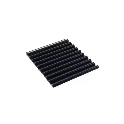 Set 10 cleme pentru fixare banda gard, rezistenta UV, 19 x 2.3 cm, gri antracit