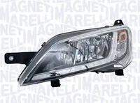 Far dreapta (2 H7, reglaj electric, fundal gri) CITROEN JUMPER FIAT DUCATO PEUGEOT BOXER dupa 2014