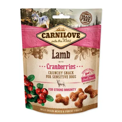 Recompense CARNILOVE Crunchy Snack cu Miel si Merisoare