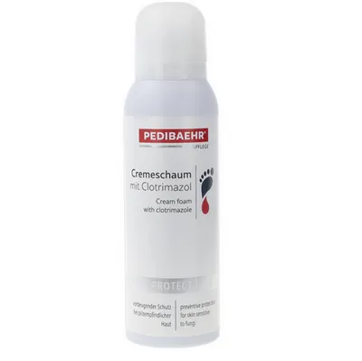Baehr Cremă-spumă antifungică cu clotrimazol și uree (CREMESCHAUM MIT CLOTRIMAZOL), 125ml
