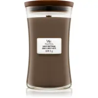 Woodwick Sand & Driftwood lumânare parfumată cu fitil din lemn 609.5 g