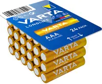 Baterii alcaline VARTA - Longlife, AAA, 24 buc.