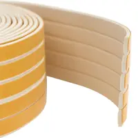 vidaXL Banda adeziva pentru feronerie Alb 8 x 2 mm 25 m Spumă EPDM